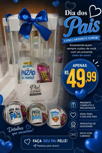 Kit caneca pais