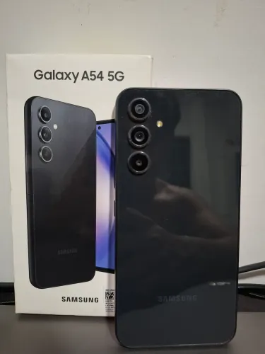 Galaxy A54 com vidro da tela quebrado