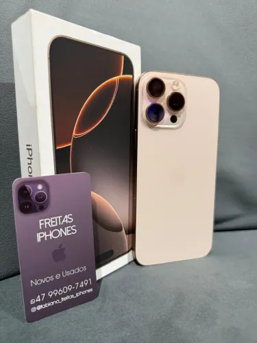 iPhone 16 Pro Max impecável (aceito troca)