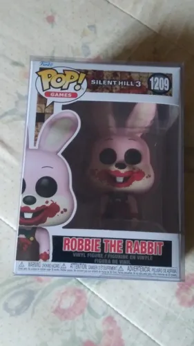 Funko Pop #1209 Robbie The Rabbit Silent Hill 3 Novo Zerado Original