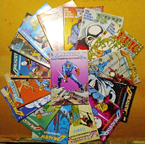 Dreadstar Completíssima 17 Vol. Epic Marvel Abril+dreadstar Globo+especial Graphic Globo J