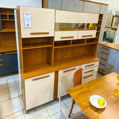 Armário de Cozinha Alexia 6 Portas 2 Gavetas Imop - entrega hoje