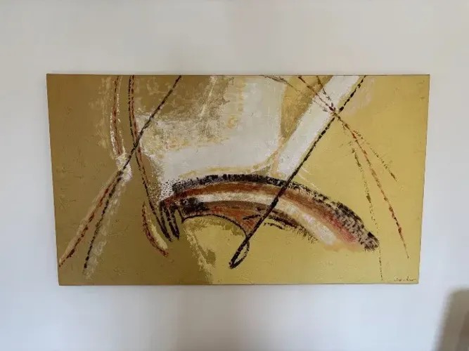 Quadro Abstrato Original Sonia Vinco
