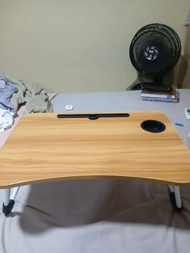 Mesinha notebook com porta copos NOVA 