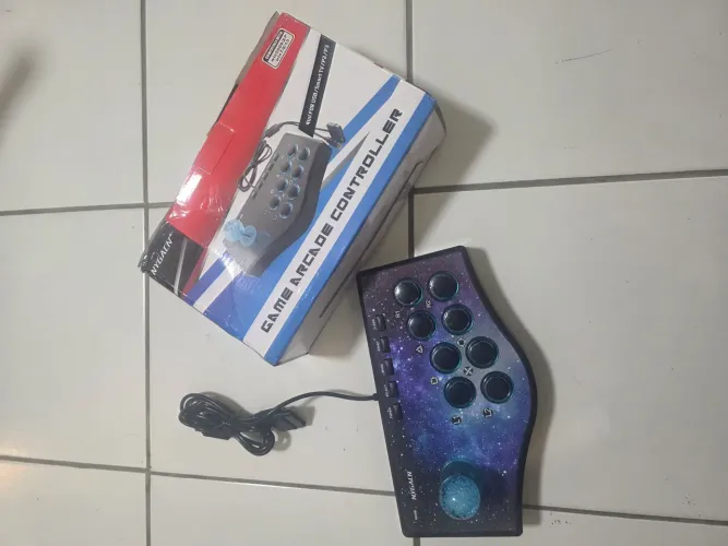 Controle Arcade Joystick NYGACN USB para PC, PS2, PS3 e Smart TV