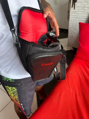 Mochila bag case para câmera fotográfica - novo!!!
