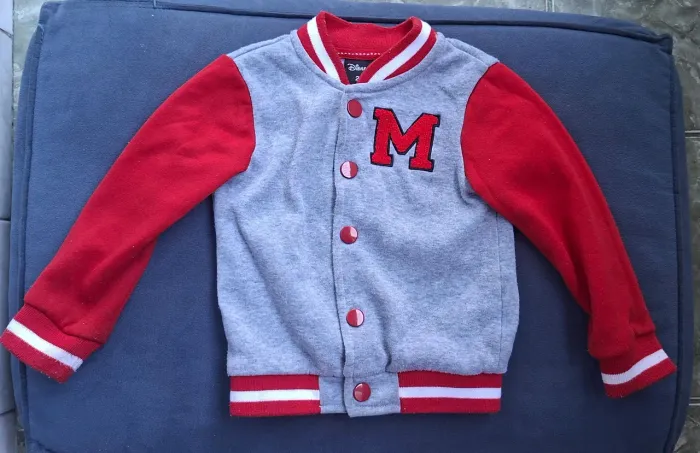 Jaqueta Casaco Bomber Infantil Mickey