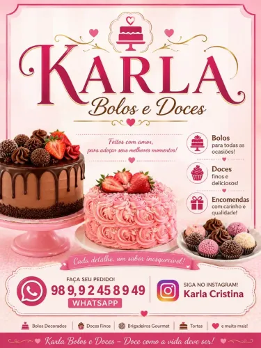 Bolos decorados 