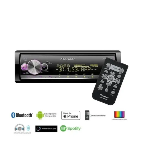 Som Automotivo Pioneer MVH-X7000BR