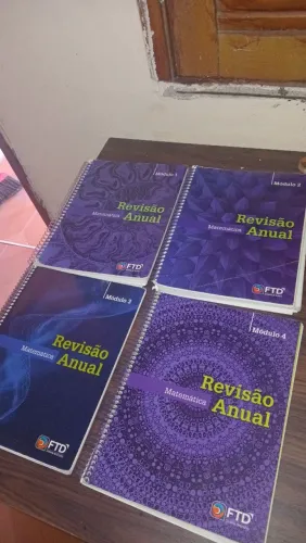 kit 4 livros ftd matemática