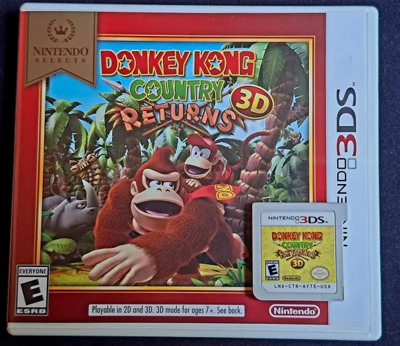 Donkey Kong Country Returns 3D (para 3DS)
