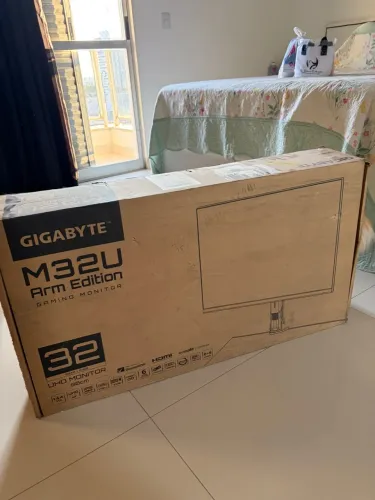 Monitor Gamer Gigabyte M32U Arm Edition 32 Pol IPS 4K 1ms 144Hz M32U-AE