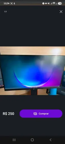 Monitor gamer curvo 24