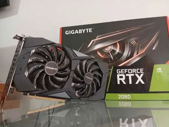 RTX 2060  *Analiso troca em placa inferior com volta...