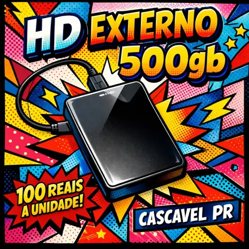 HD EXTERNO 500gb