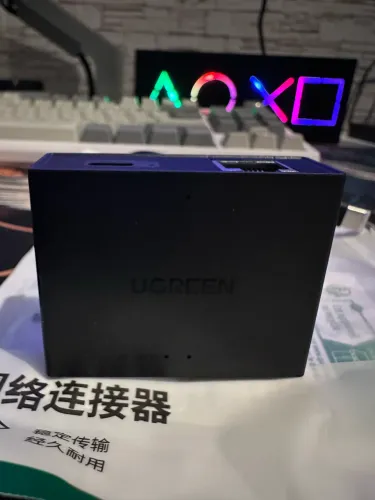SWITCH UGREEN 2 PORTAS 100MBPS