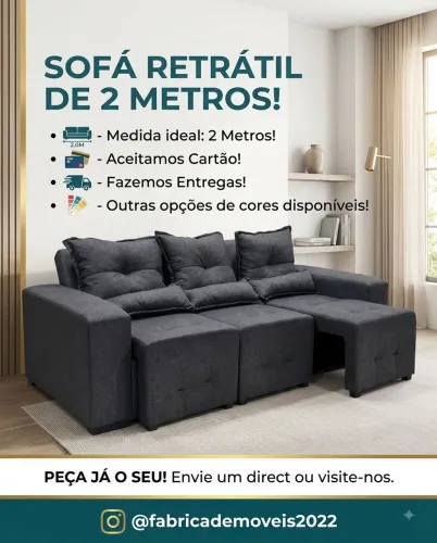 Sofá retrátil