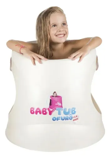 Banheira de ofurô infantil Babytub para crianças de 1 a 6 anos