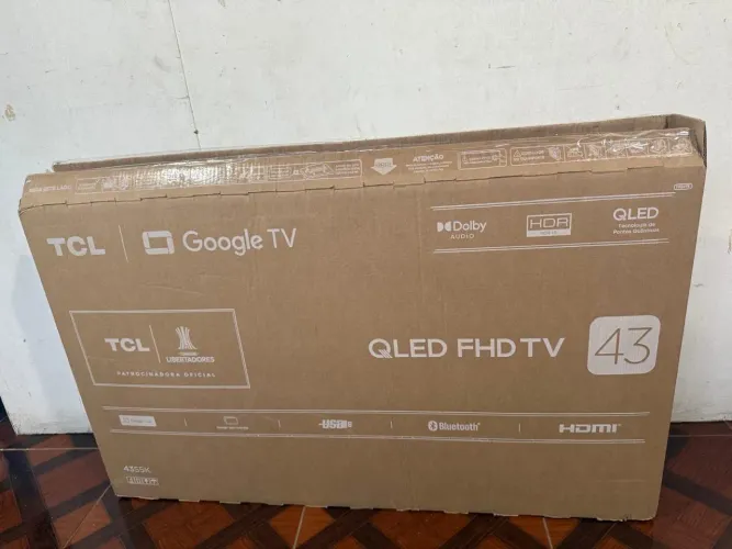 Caixa de TV 43?
