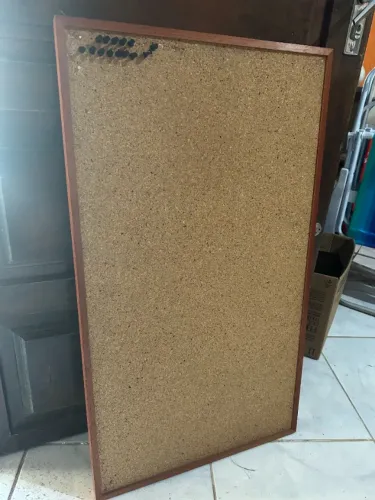 Quadro de Cortiça para avisos e recados