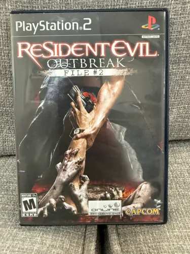 Resident Evil Outbreak #File2 - Original - Manual Reimpresso