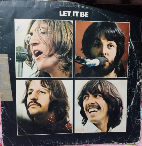 Disco de vinil dos Beatles