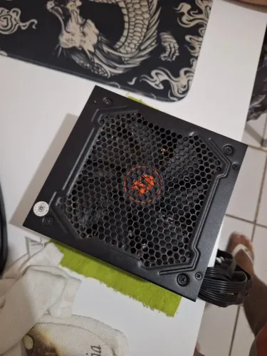 Fonte redragon 500watts plus 80 bronze