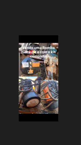 Vendo uma bomba seminova completa