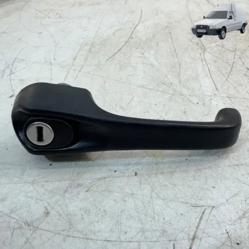 Maçaneta externa Fiat Fiorino 2009 2013 dianteira esquerda