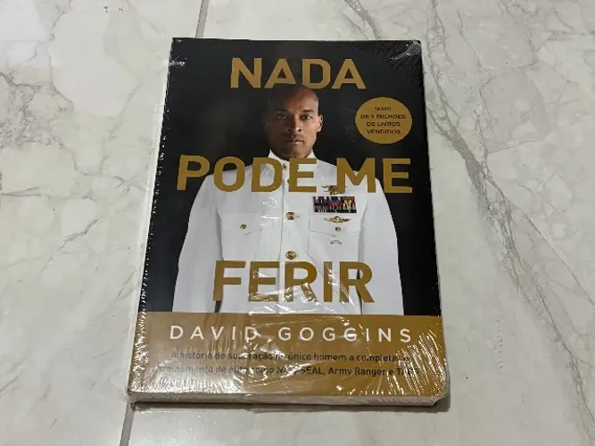 Livro Nada Pode Me Ferir - David Goggins - Novo Lacrado