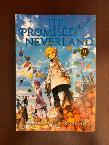 Mangá The Promised Neverland, vol 9, R$20,00