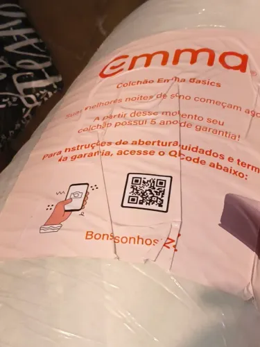 Colchão Emma casal novo embalado