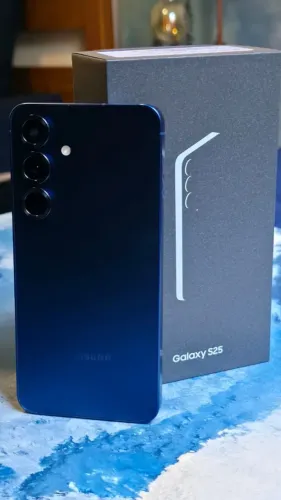 Samsung S25 Azul 256GB 12gb RAM Completo