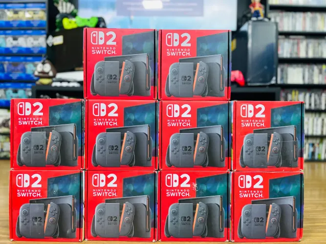 NINTENDO SWITCH 2 NOVO LACRADO ACEITAMOS TROCA