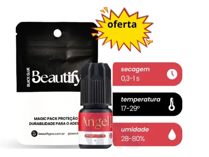 cola angel beautify para cilios 3g.