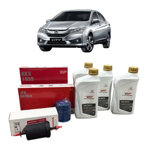 Kit troca de óleo motor Honda city 15/20 orig 
