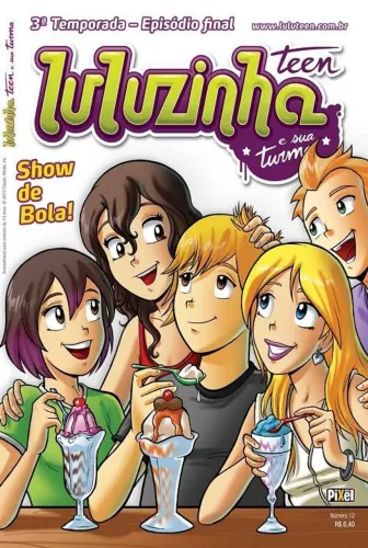 Coleção de livros da Luluzinha Teen-turma vários volumes