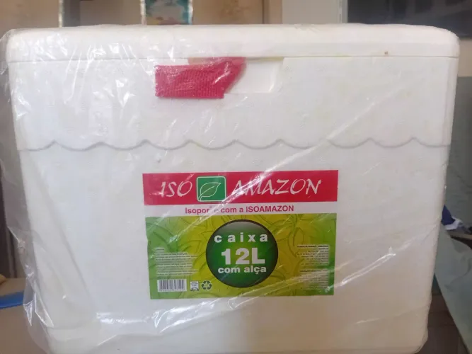Caixa de isopor 12 litros