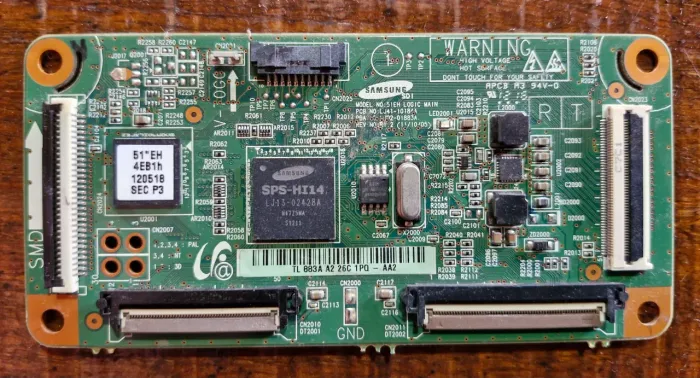 Placa Logica 51eh Da Tv De Plasma Samsung 51 Pl51e490b1g