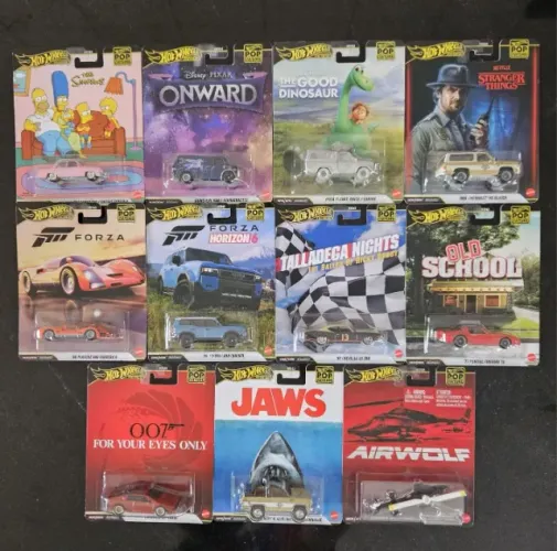 Hot Wheels Pop Culture - Escolha o seu à partir de R$ 70,00 (ler descrição)