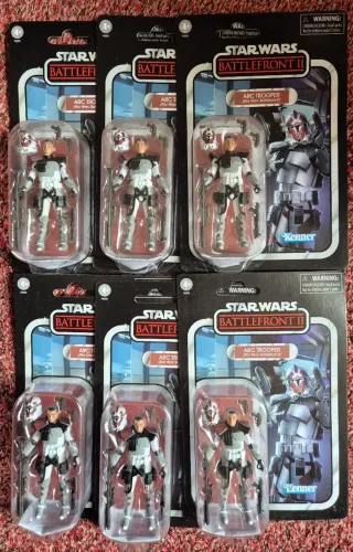 Star Wars Hasbro Arc Trooper Battlefront 2 Vintage Collection!