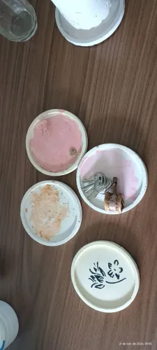 Artesanato em gesso e cimento 