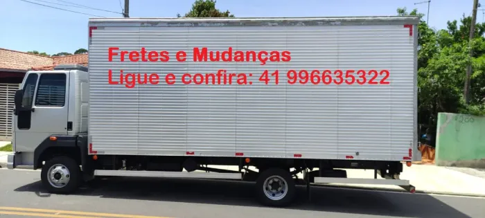 Viagens, fretes e mudanças em Curitiba e Araucária
