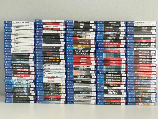 Jogos originais de Playstation 4 a partir de R$50,00 (Aceito Cartão)