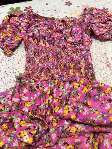 Vestido longo floral