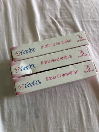 Kit de 3 testes de gravidez 