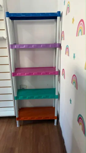 Estante organizadora com 5 prateleiras