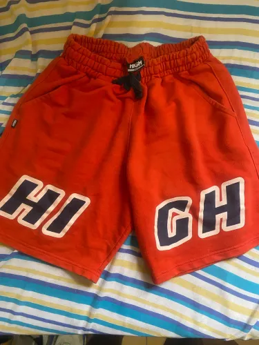 Bermuda high laranja tamanho M original 