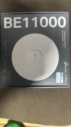 Access Point TP-Link EAP773 de Teto, Tri-Band, BE11000, Wi-Fi 7 - TPLINK OMADA