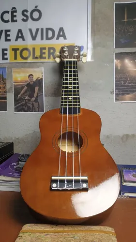 Pra vender rapidinho! Ukulele soprano Iniciante Tander + Capa para transporte